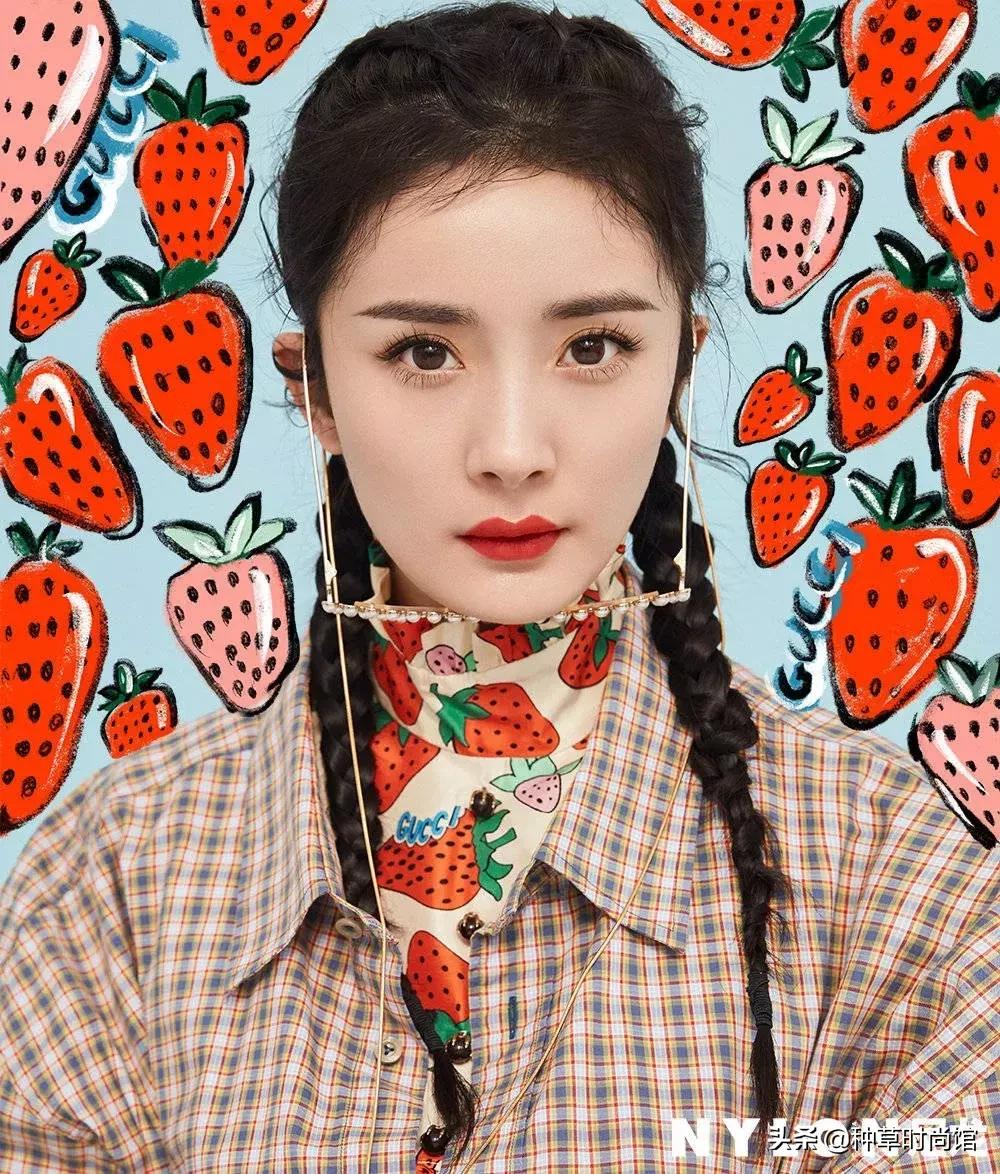 杨幂时尚穿搭太美,杨幂各种撩汉
