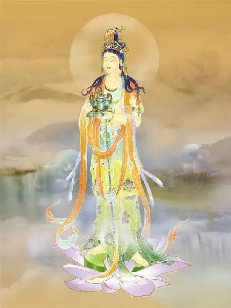观世音菩萨千种法相,观世音菩萨三十三身相精美大图