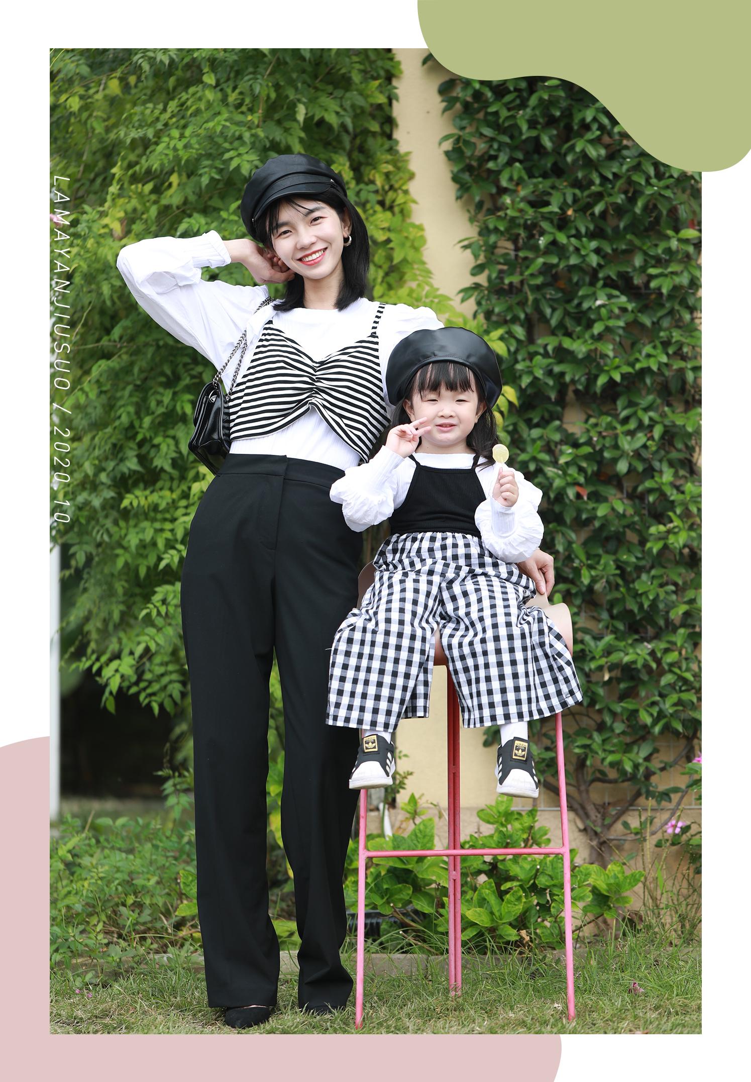 独一无二的亲子装洋气秋天,亲子装新年穿搭显气质