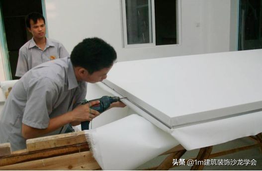 【1m工艺】要搞明白软膜天花，看这篇就够了！