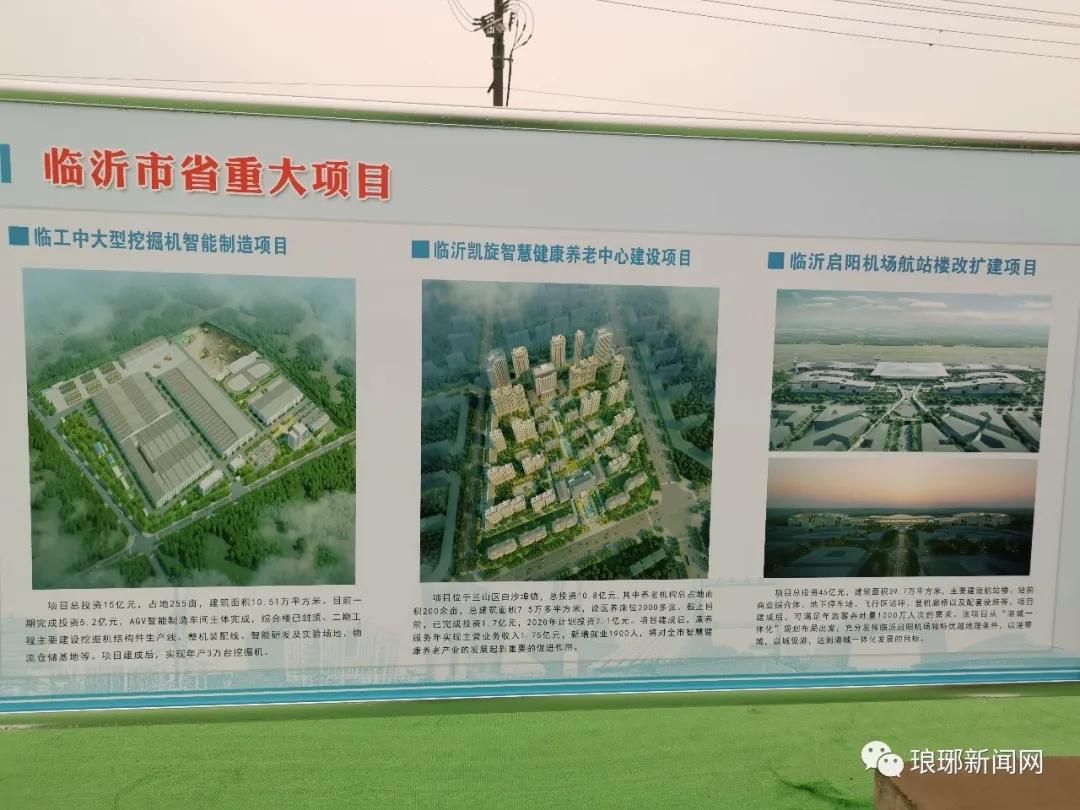 临沂中心城区基础设施及重点项目,临沂动员大会
