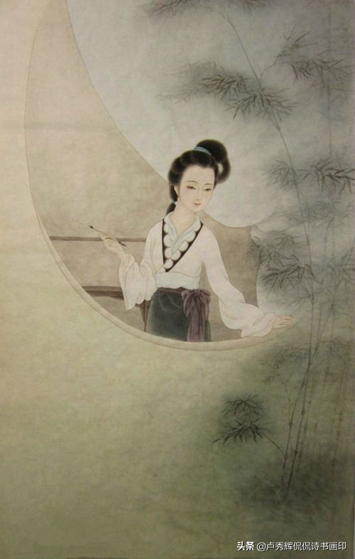 管仲姬诗书画皆工，她的丈夫、儿子、孙子、外孙，无一不赫赫有名