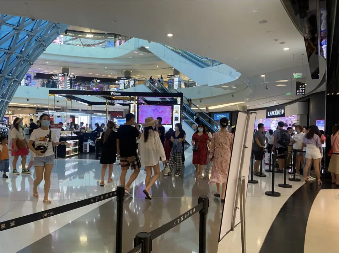 40个免税店的利润,40%的毛利率