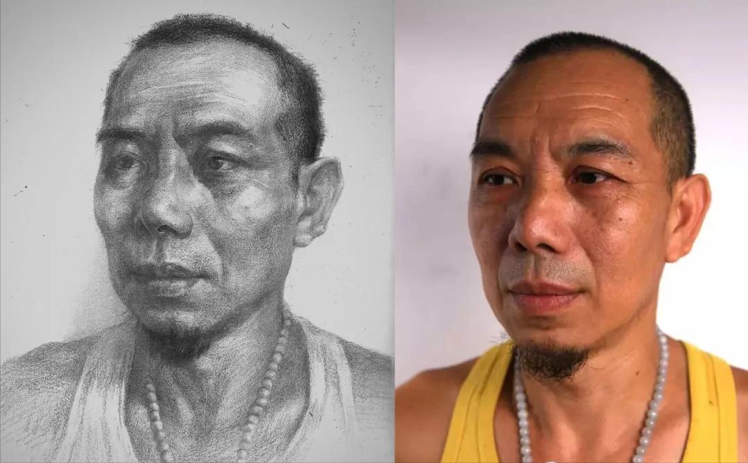 美术素描考试满级作品,素描人物高分卷四大特点