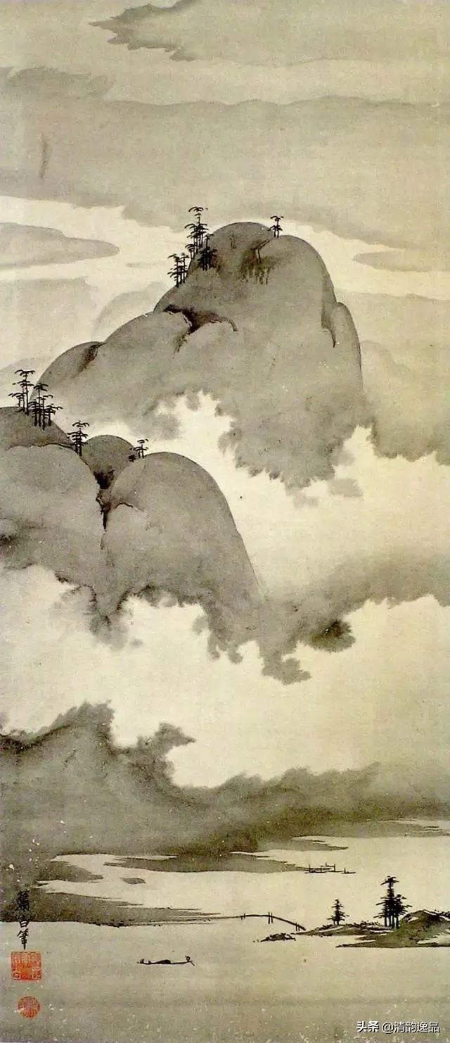 曾我萧白人物,300年前画家