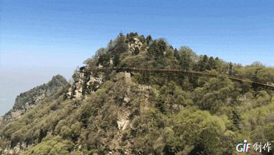 专治各种恐高症的玻璃栈道,少华山玻璃栈道旅游攻略