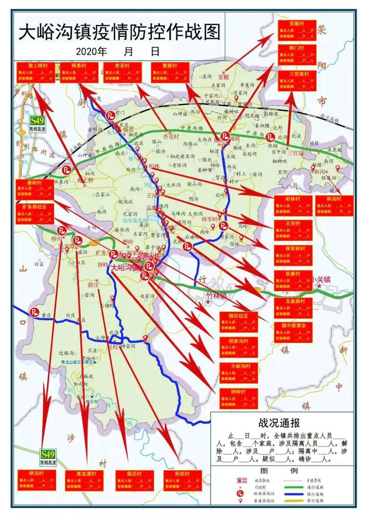祛除瘟疫，山城大峪沟人民庄严宣誓