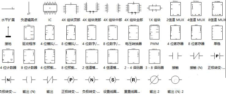 电磁铁的电路图符号,常用电路图符号大全ppt