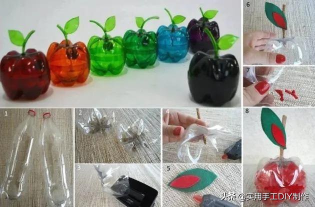 旧物利用改造技巧塑料瓶,简单的旧物改造塑料瓶高清图片