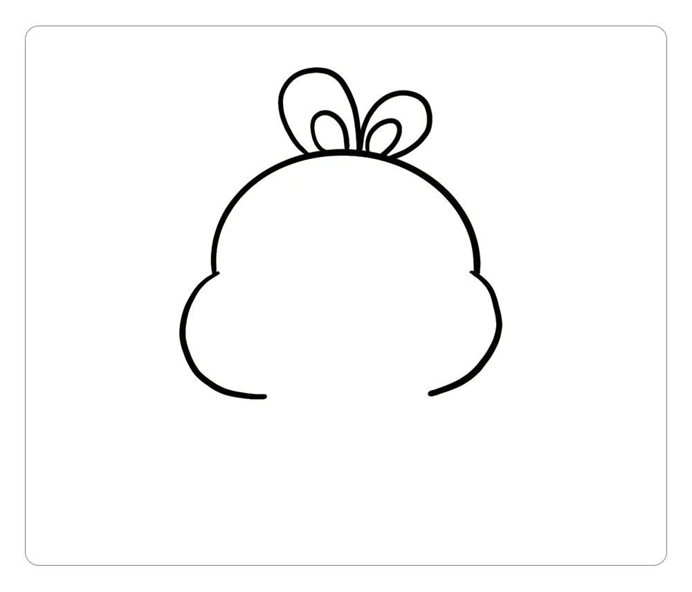 简笔画小动物100种可爱小白兔,幼儿简笔画小白兔大全最简单