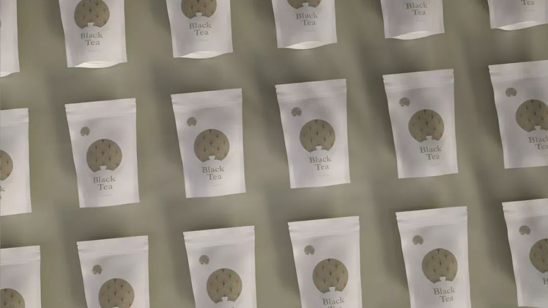 高颜值简单的茶叶包装,轻奢高档茶叶包装设计