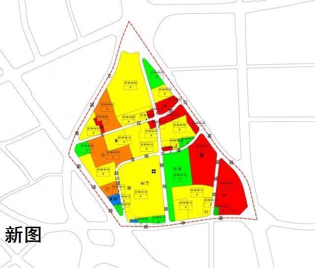 河东区天津工业大学原址规划调整,天津老工业大学地块规划后图
