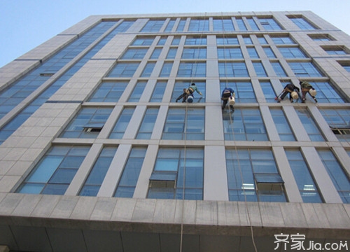 外墙高空清洗用什么,高层外立面清洗