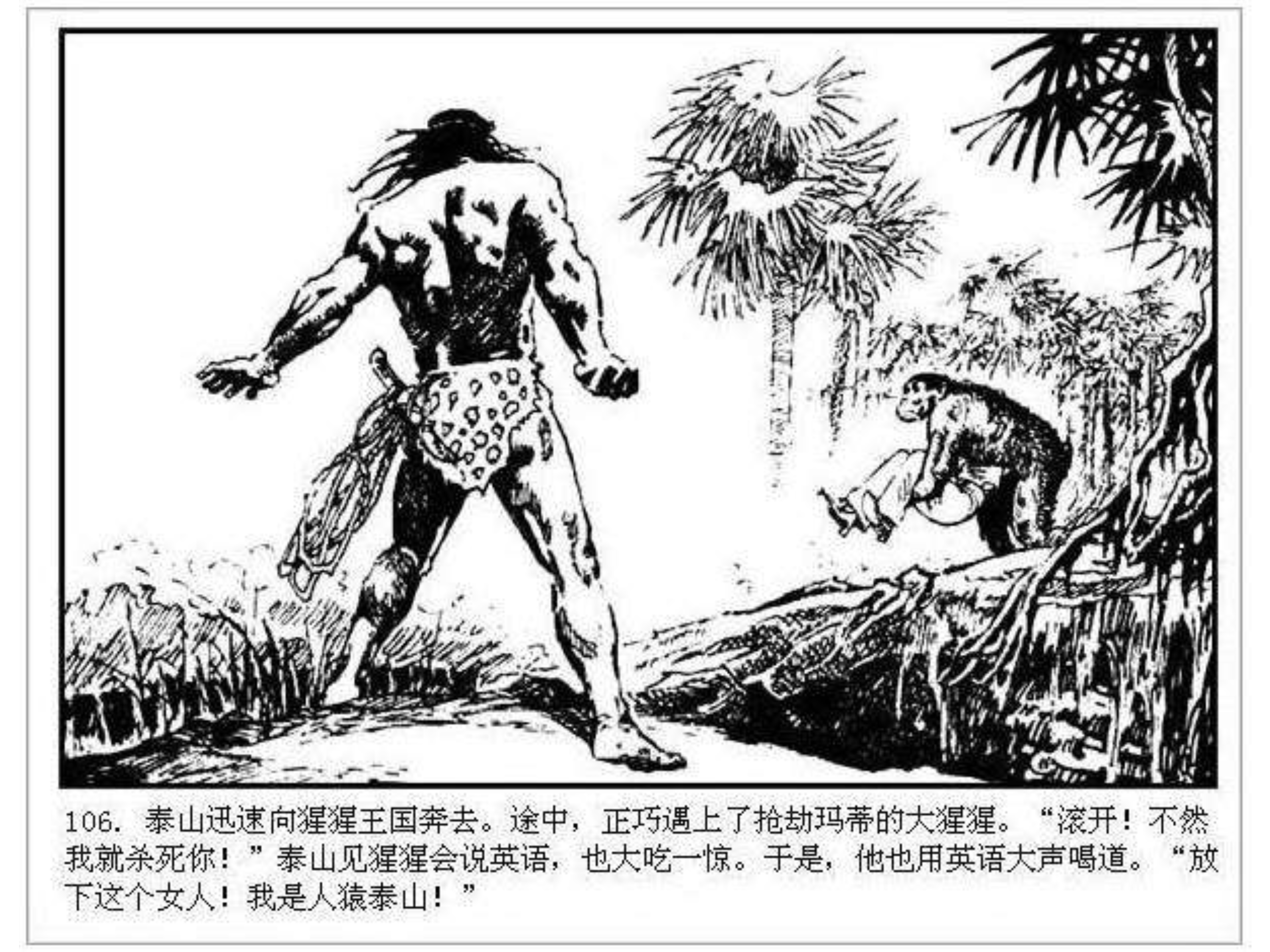 人猿泰山之英雄归来书,连环画泰山