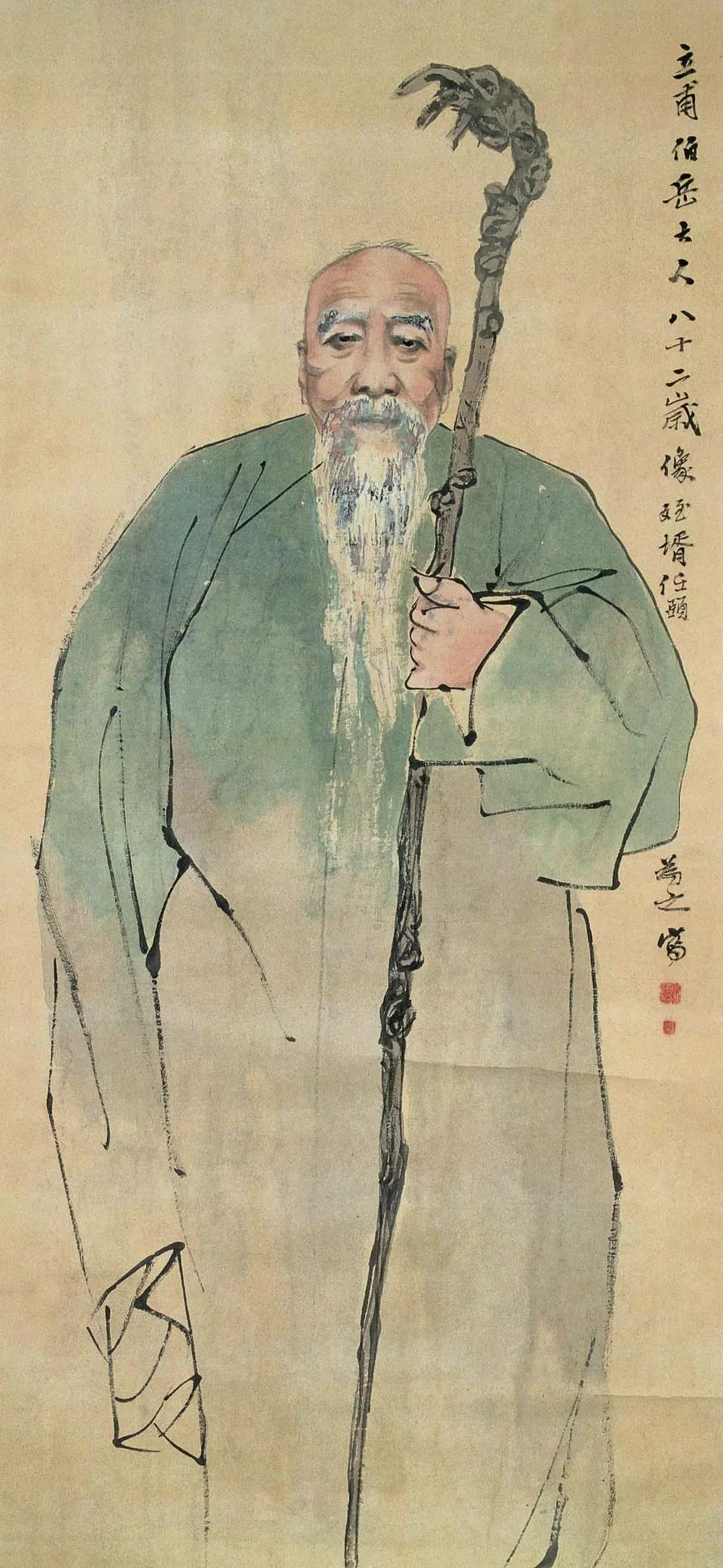 线条无人超越的大师任伯年 (任伯年线条作品)