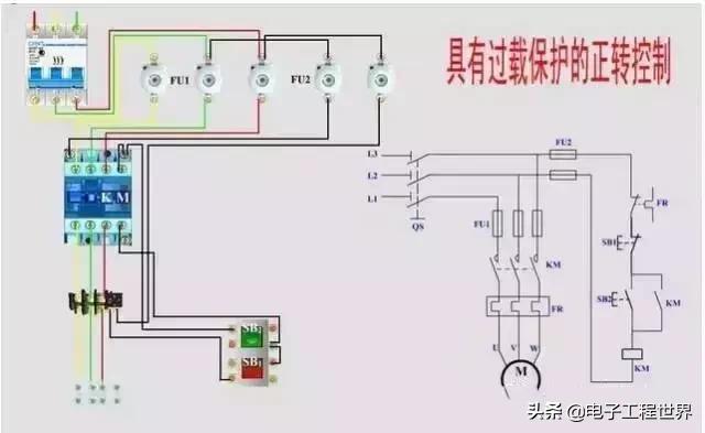 什么是电气原理图和安装接线图,干货电气接线图与原理图大合集