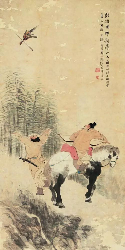 线条无人超越的大师任伯年 (任伯年线条作品)