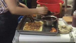 三汊河的味道，都藏在小戴猫灌饼里了