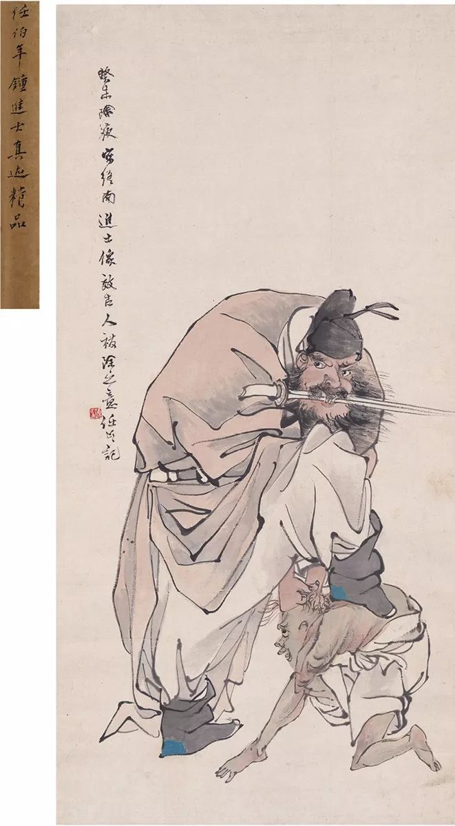 线条无人超越的大师任伯年 (任伯年线条作品)