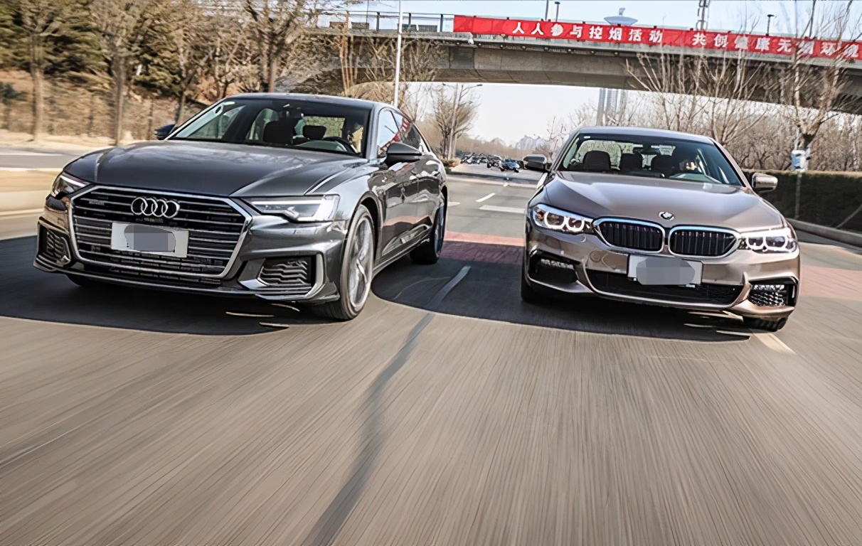 奥迪a6l宝马5系奔驰e级对比测评,开完a6l再开e300l的感觉