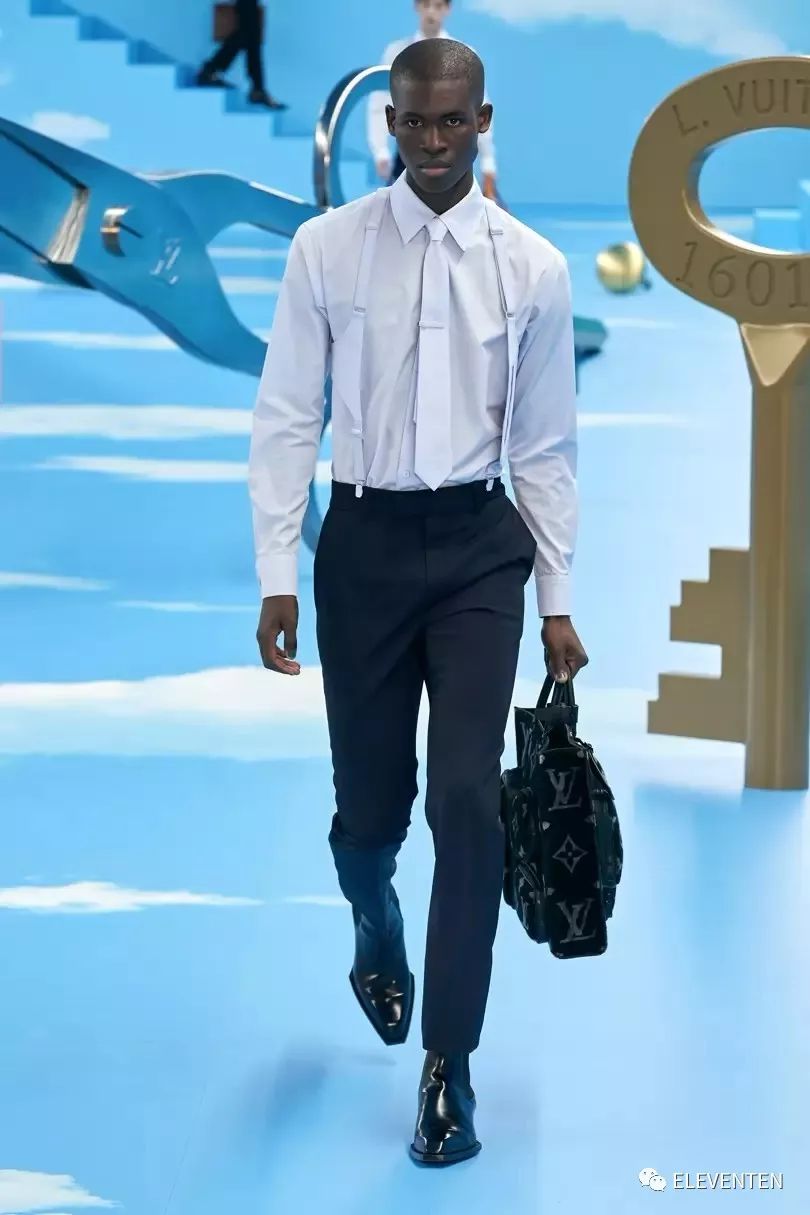 louisvuitton是什么品牌,身穿路易威登男装2020春夏系列
