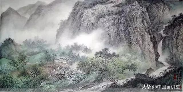 张利国画山水画欣赏,张富君山水画新作品图片