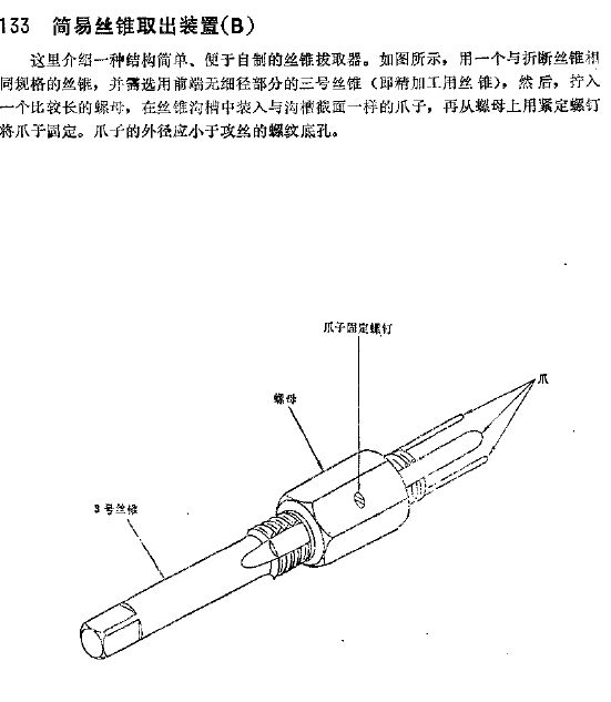 攻牙断了丝锥怎么取出,丝锥断在孔里取出方法