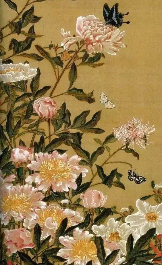 世界著名画家绘画中国画,日本画和中国画对比