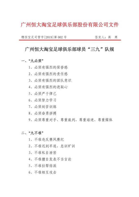 标题：敲黑板！刚刚，许家印的恒大新赛季管理会讲话全文曝光