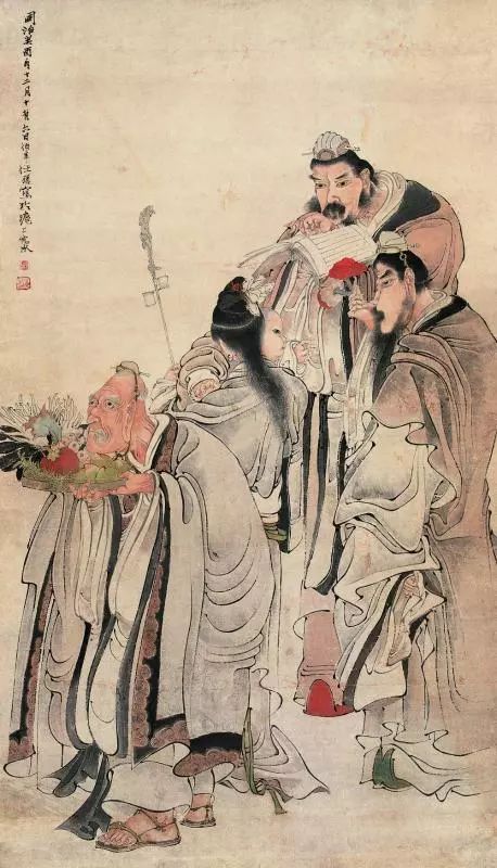 线条无人超越的大师任伯年 (任伯年线条作品)