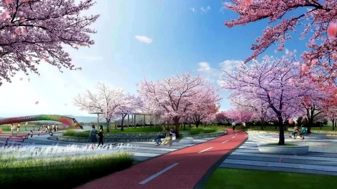 双湖环绕大学城,双湖奇观城东大学城