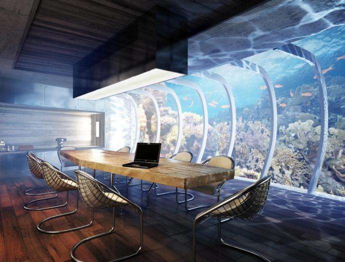 迪拜水下10星级酒店,沉浸式入住迪拜海底酒店