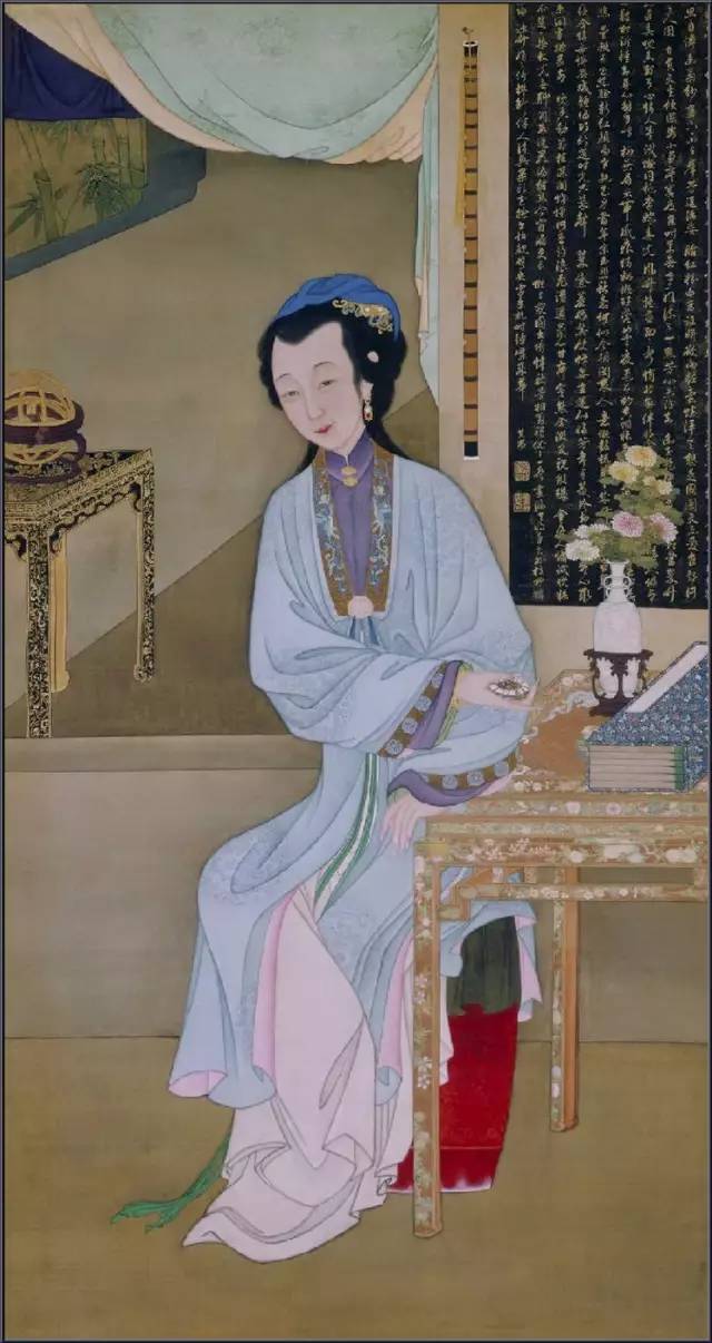 清宫后宫老照片是怎么留下来的,清代二十美人图