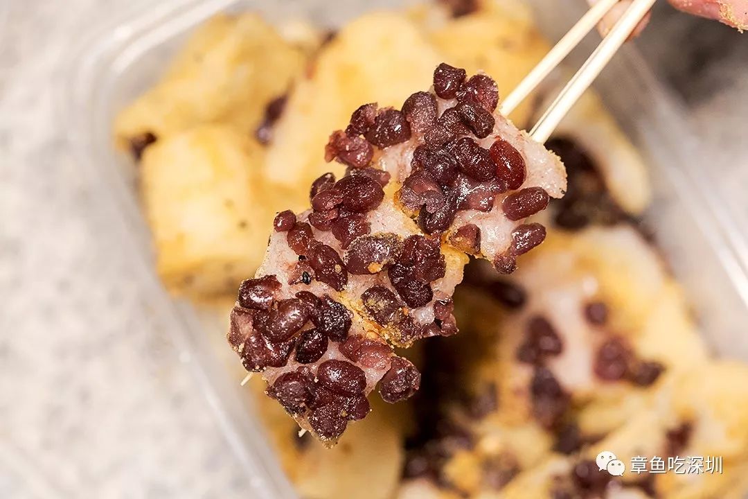 巨无霸肉松芋泥糯米糍吃货视频,巨无霸芋泥糯米糍