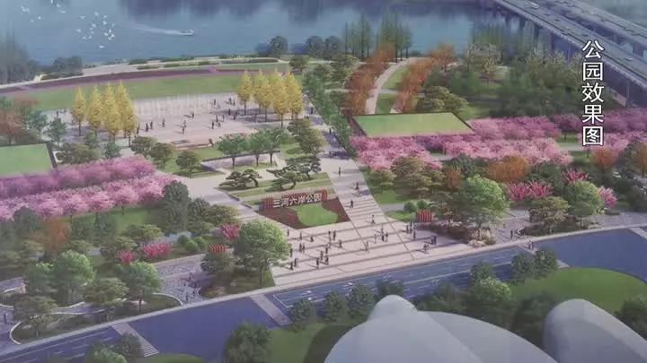 三河六岸景观,三河六岸公园开了没有