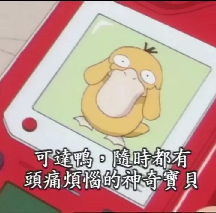 可达鸭脑壳疼,可达鸭头痛怎么回事