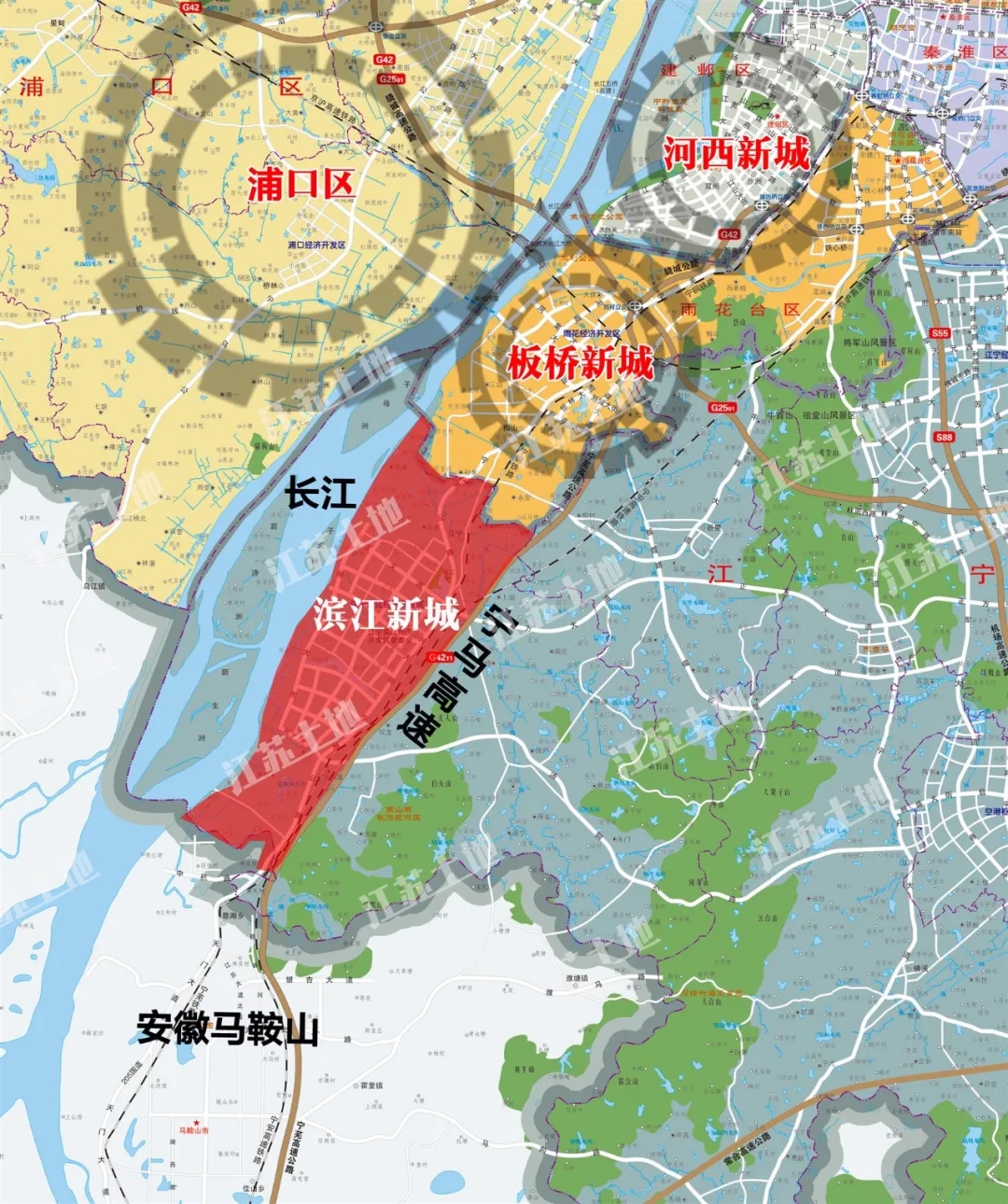 江宁禄口与滨江哪个好,南京2万以下的楼盘