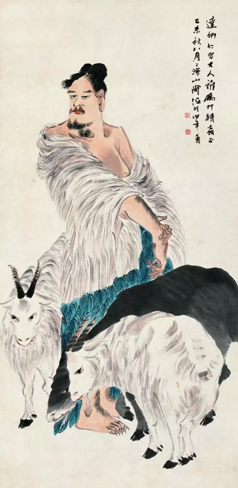 线条无人超越的大师任伯年 (任伯年线条作品)