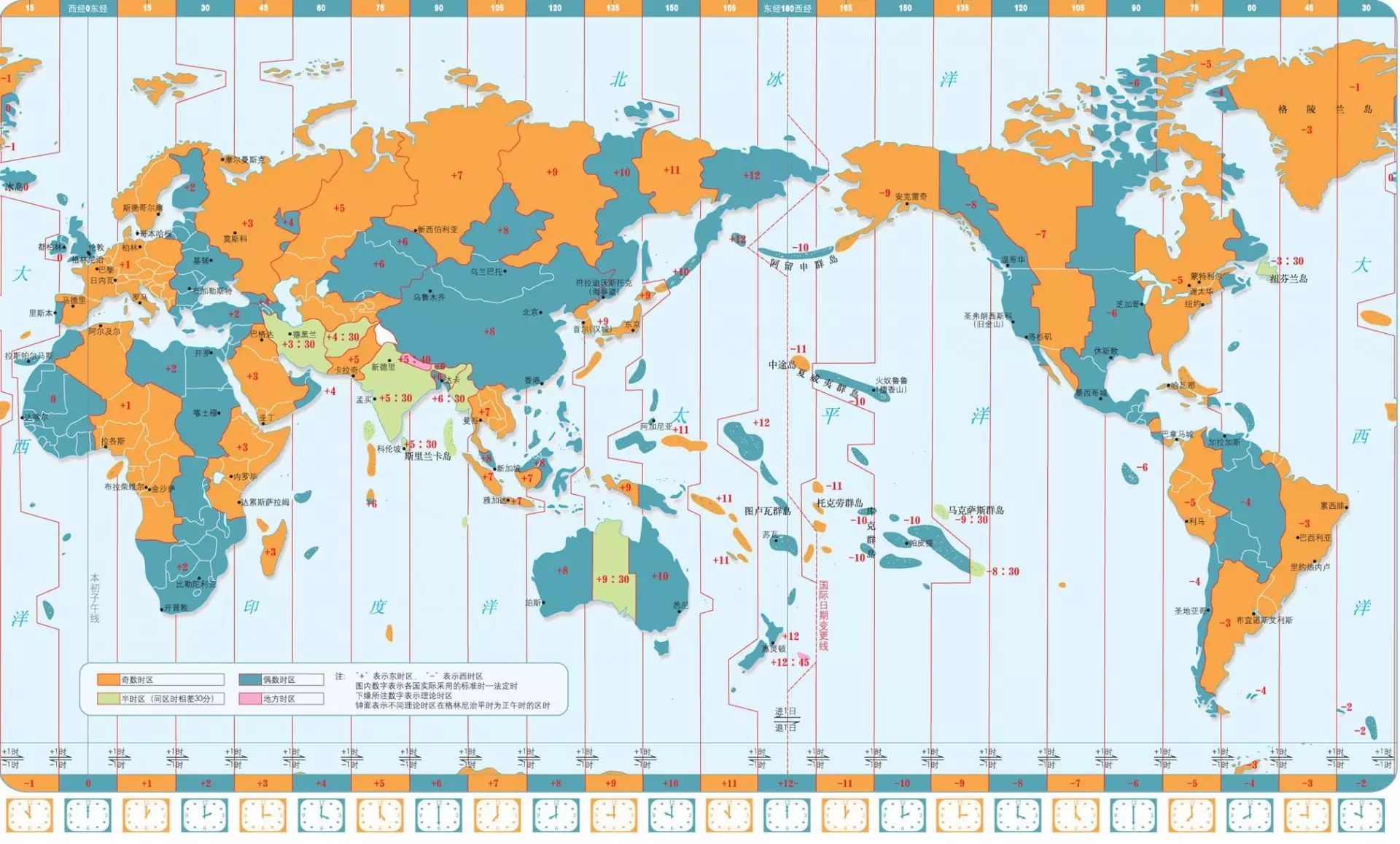 我国采取的北京时间是第几时区,我国采用的北京时间是哪个时区
