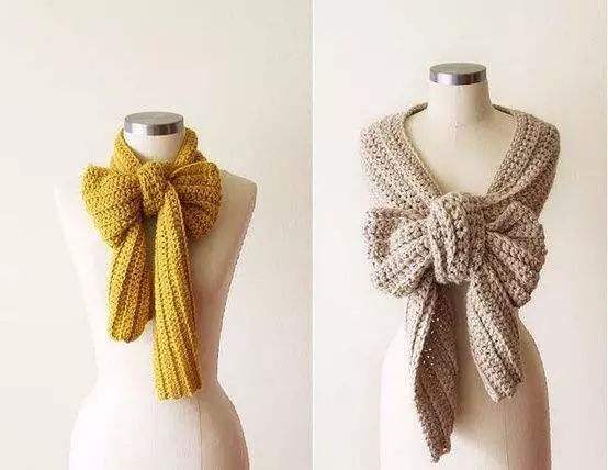 冬天戴围巾欧美,冬天围巾这样系百搭时尚