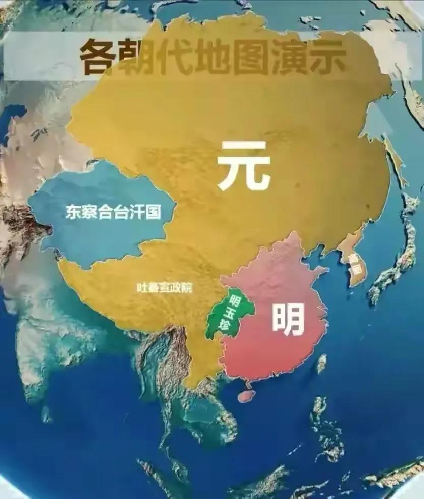 中国历朝历代哪个版图最大,中国历朝历代版图变化全过程
