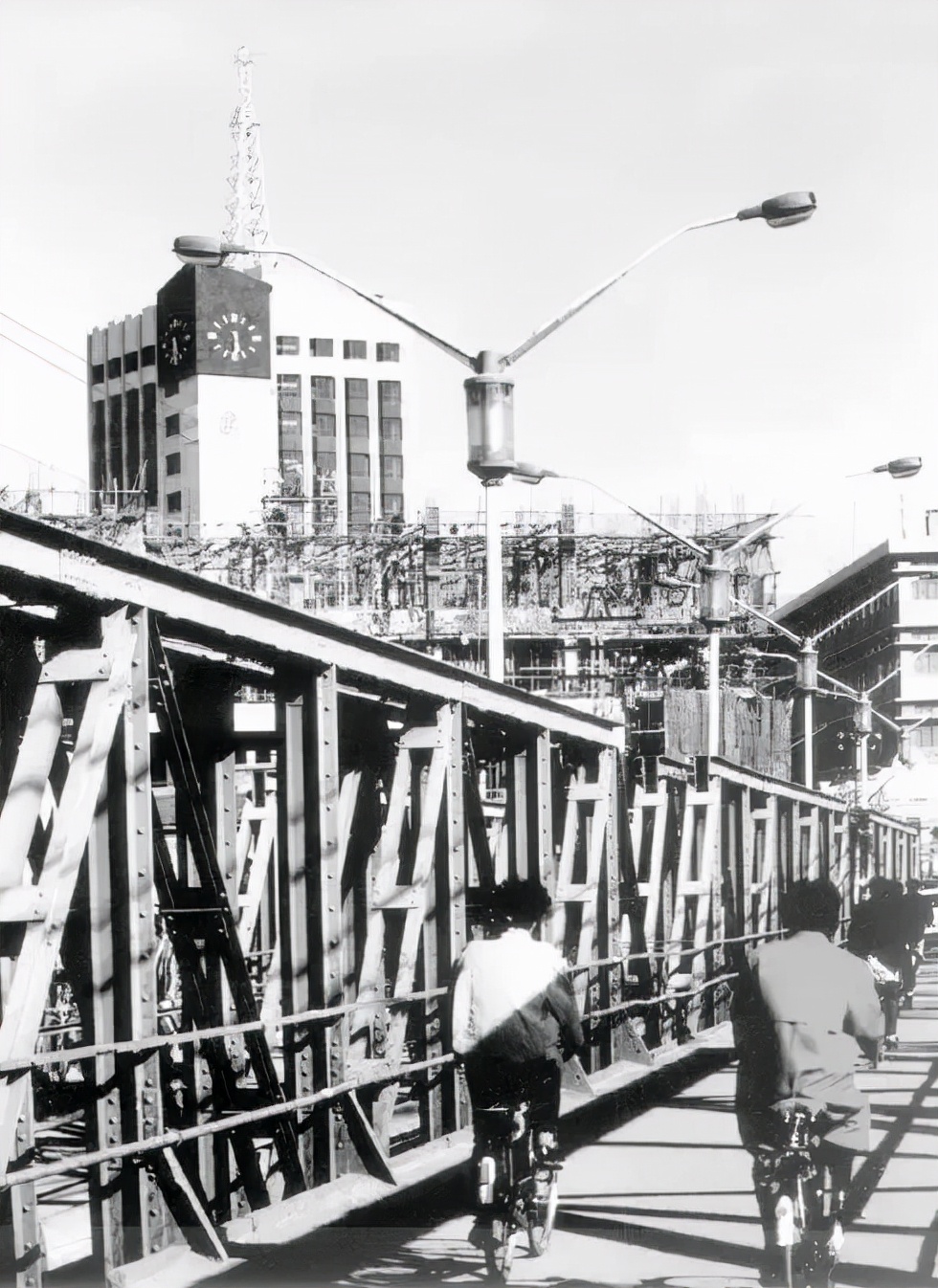 1955年张家口老街老照片,张家口老照片南口