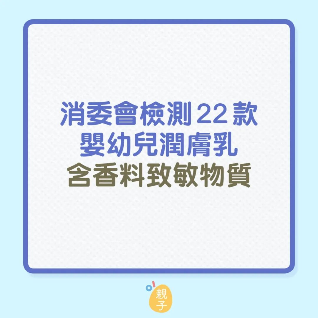 慎用婴儿润肤乳！香港消委会：22款含致敏物