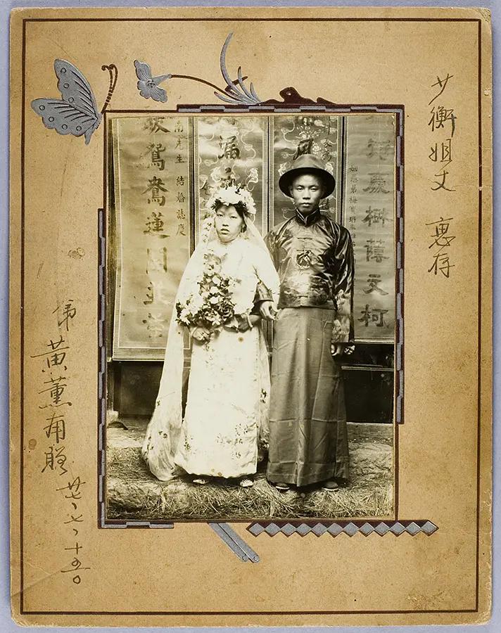 婚纱照民国风军阀婚纱,千年前的婚纱能有多惊艳
