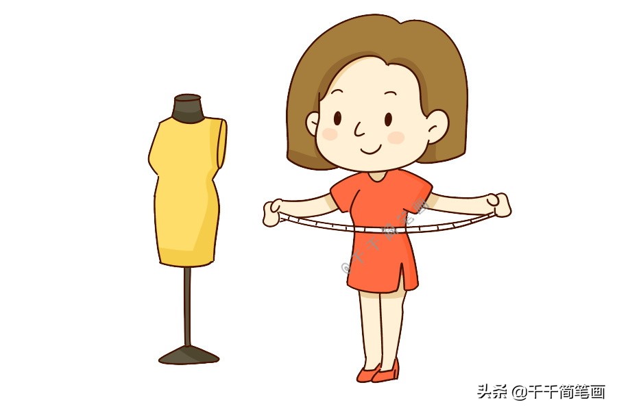 教画q版人物,教画画人物q版