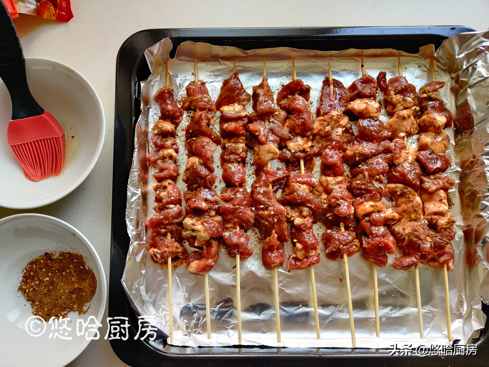 烤肉串怎么腌制羊肉,烤羊肉串如何腌制羊肉又嫩又好吃