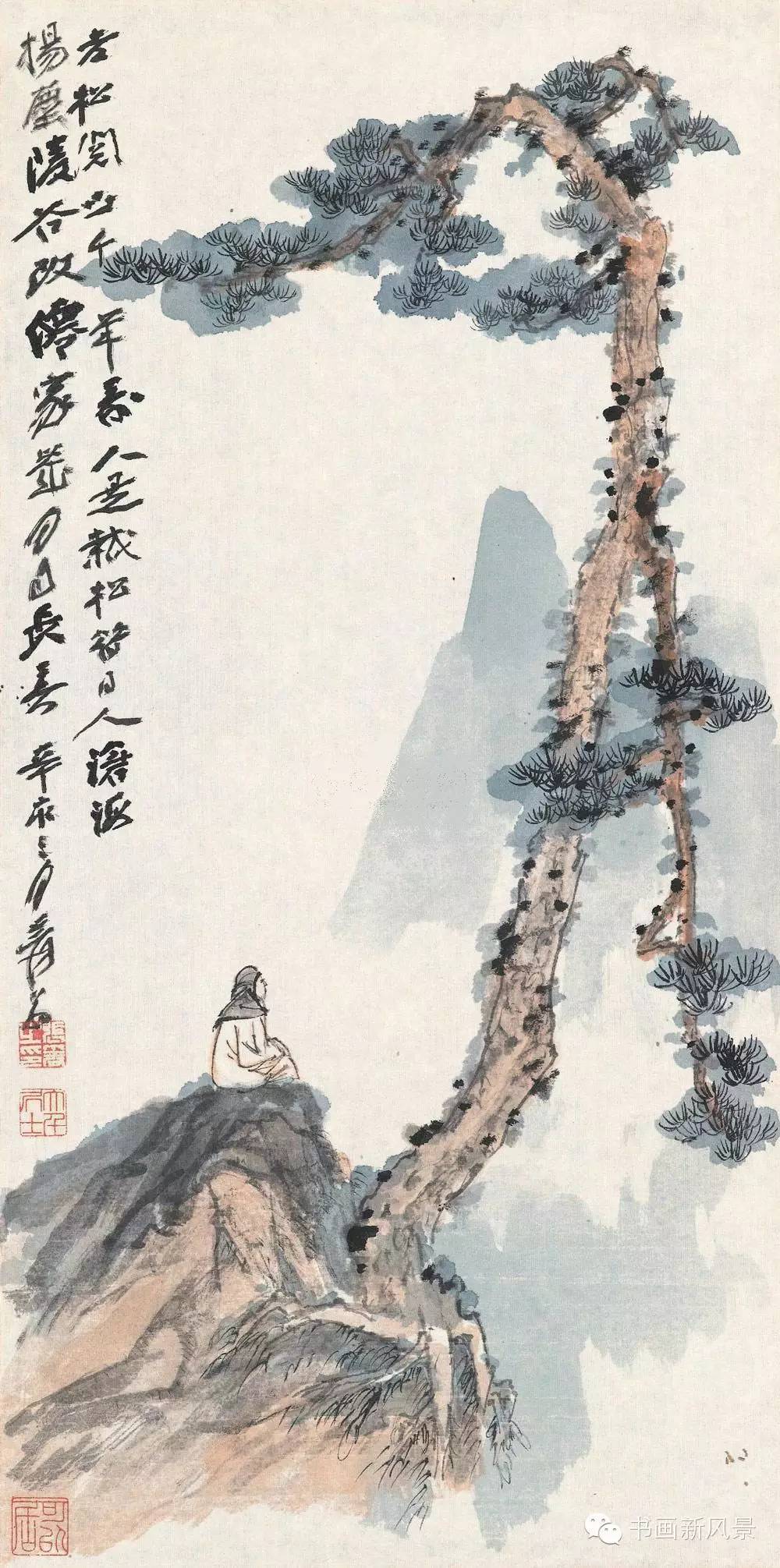 张大千经典十幅,张大千100幅经典作品