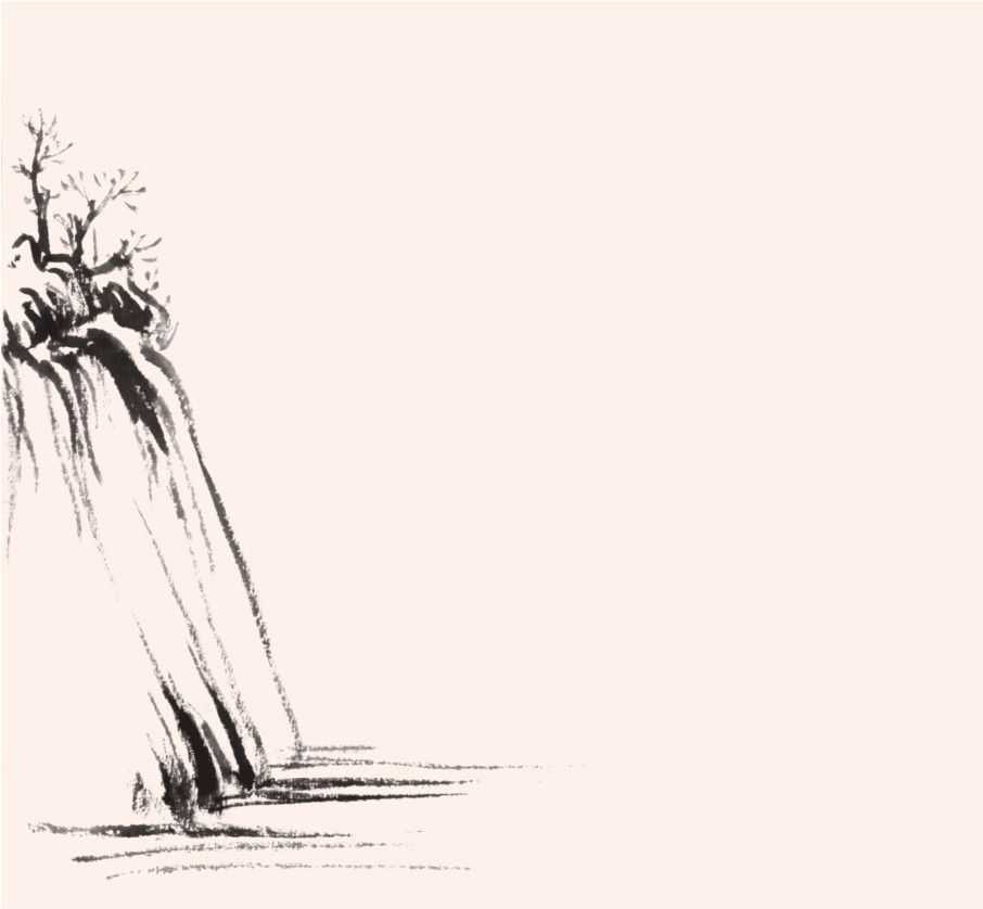 山水画教程水彩风景简单,山水画画水教学视频