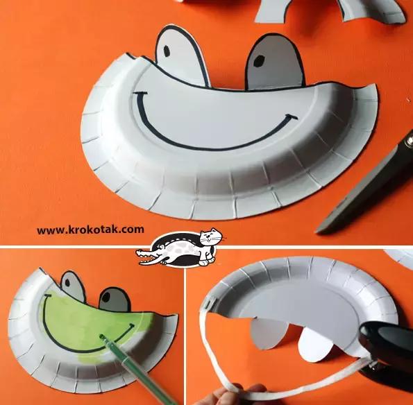 美工制作手提包一次性纸盘教案,美工区纸盘创意手工