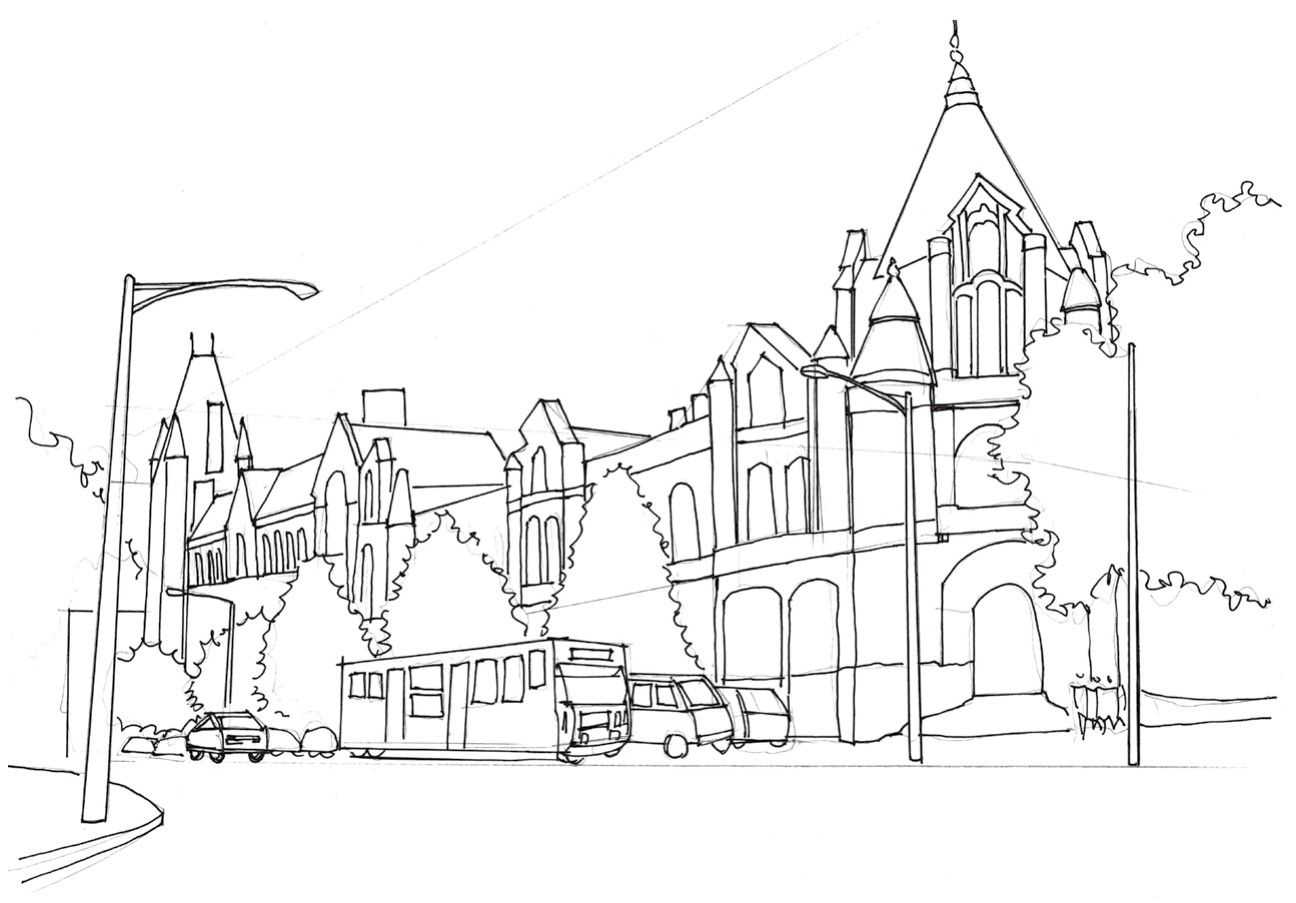 悉尼建筑简笔画,悉尼怎么画简笔画